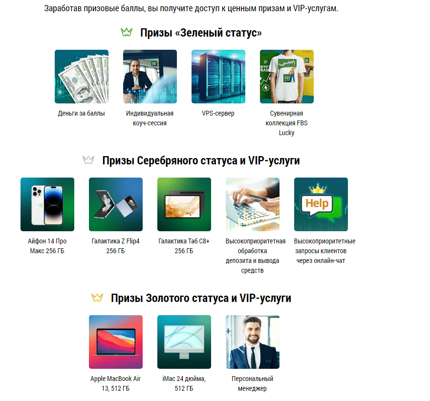 Программа лояльности FBS
