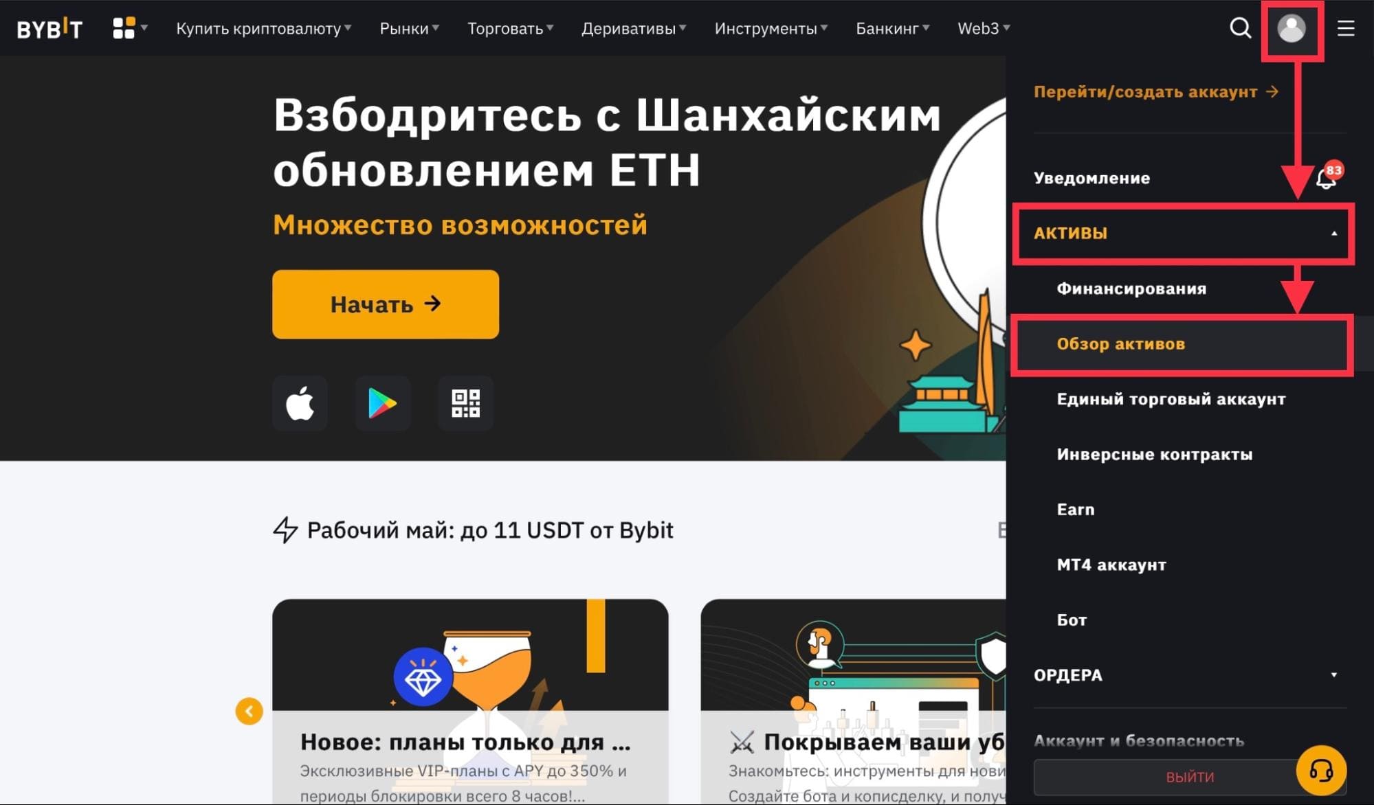 “Обзор активов”