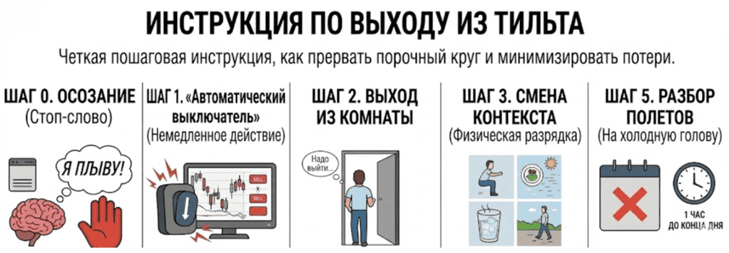 Как выйти из тильта
