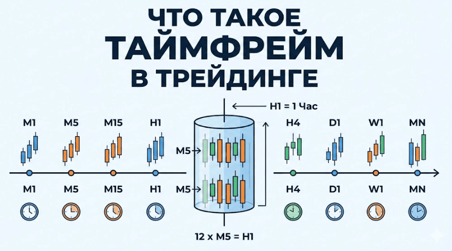 Что такое таймфрейм в трейдинге