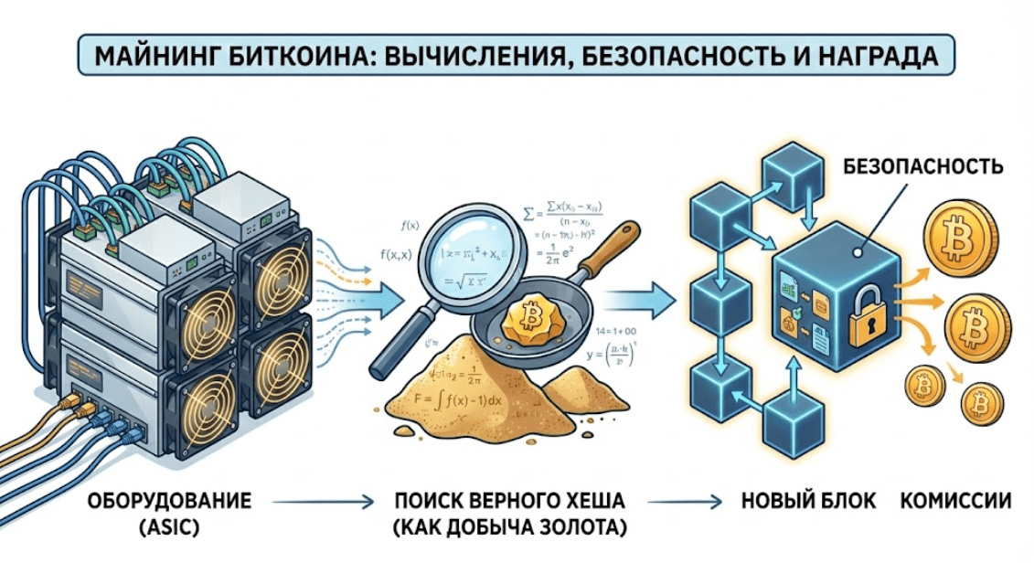 Все про майнинг биткоина
