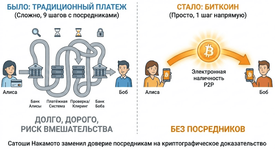 В чем суть биткоина