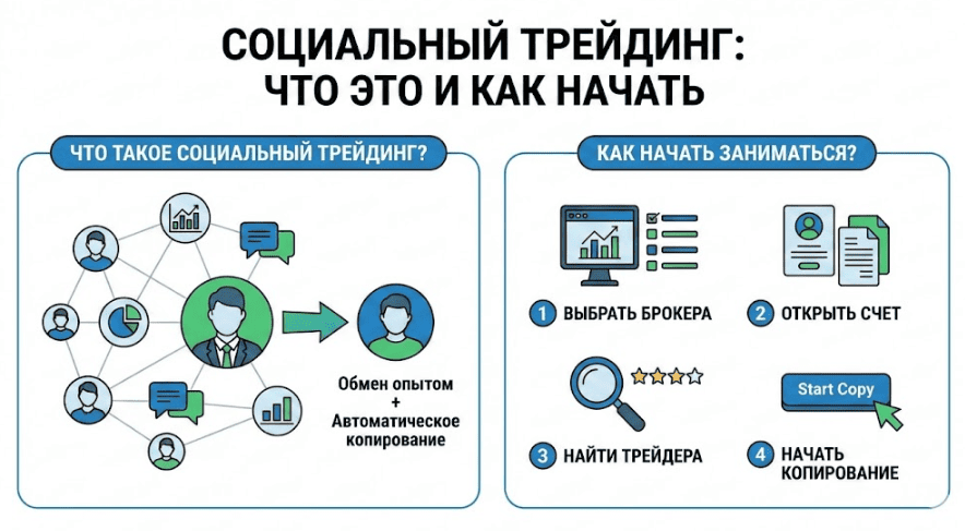 Социальный трейдинг, выбор брокера