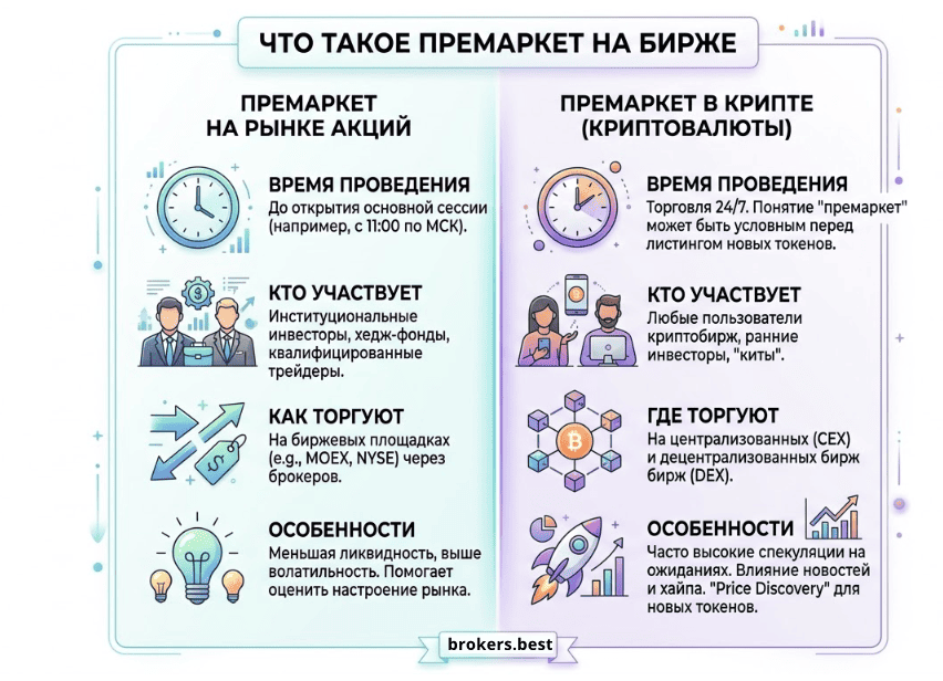 Что такое премаркет в трейдинге на бирже