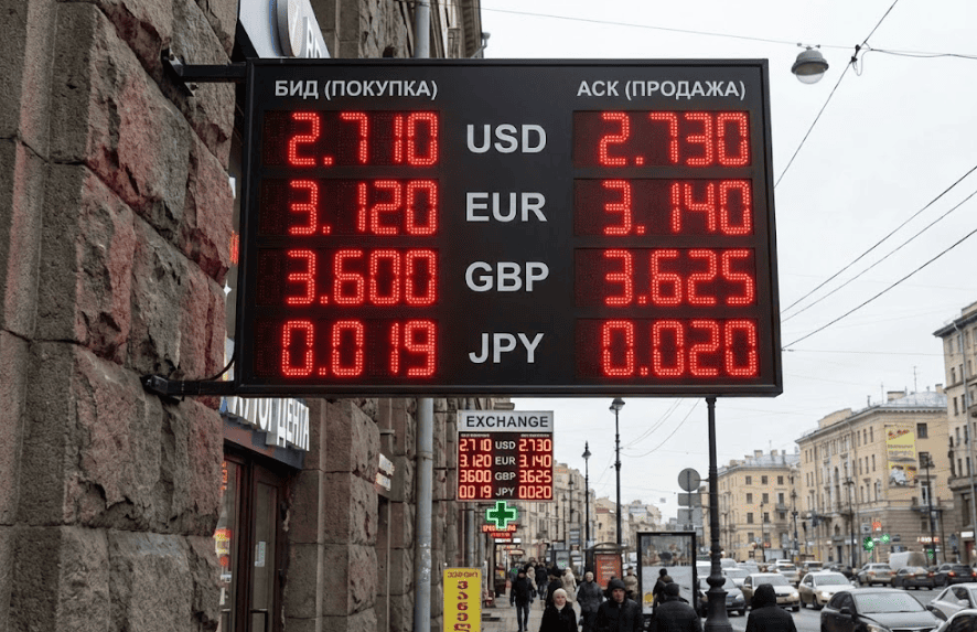 Табло обмена валют